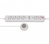 1159560216  Удлинитель 1,5 м Brennenstuhl Eco-Line Comfort Switch Plus, 6 розеток, белый